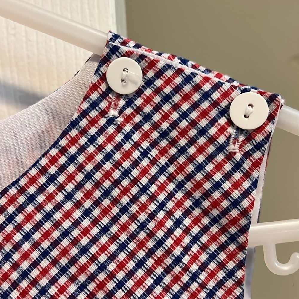 Embroidered American flag romper - Picture 4 of 6